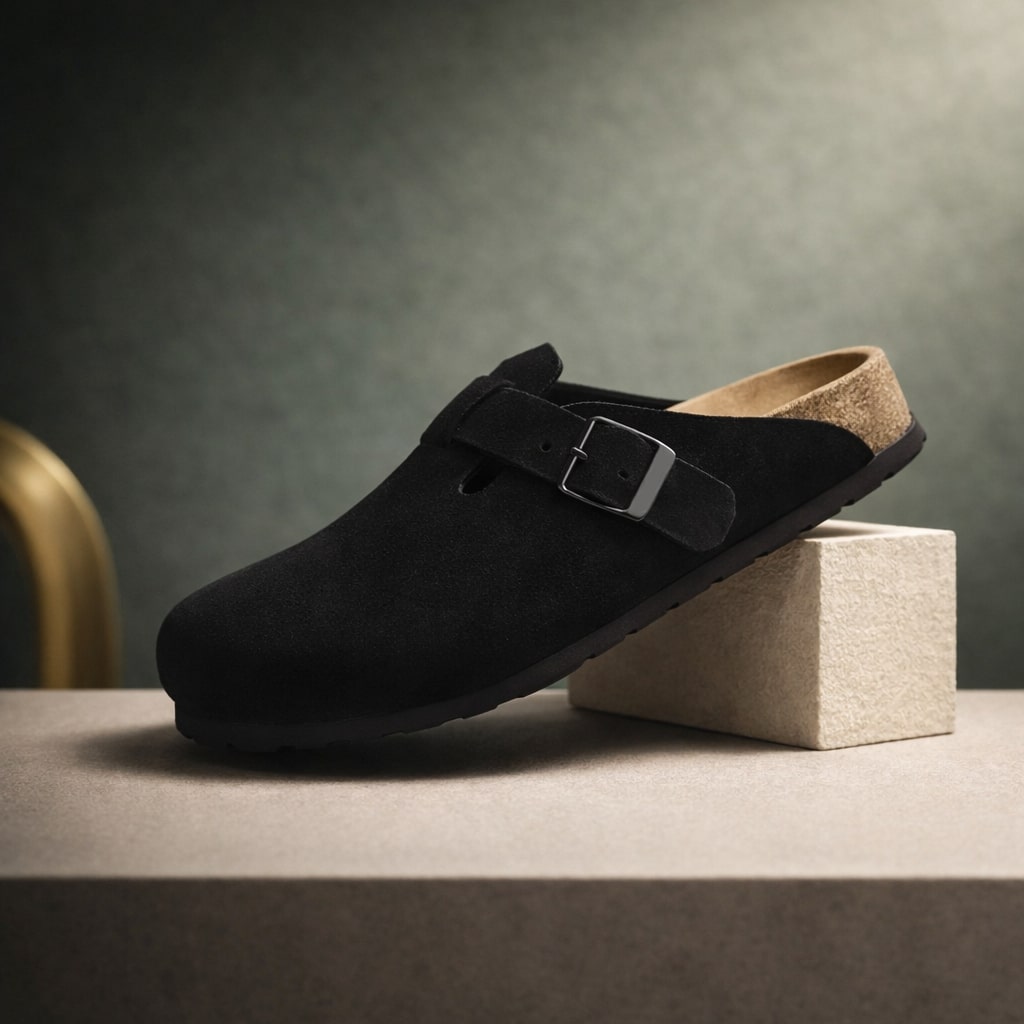 Bruno Cushioned Buckle Clog